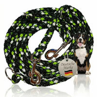 Produktbild von Activity4Dogs Geflochtene Hundeleine für große Hunde, 2,80 m lang, wasserabweisend, mehrfarbig - 2,8 m
