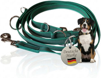 Activity4Dogs Hundeleine für große Hunde aus Nylon, 3 m, wasserabweisend, Grün - 2,8 m – Bild 1 von 3