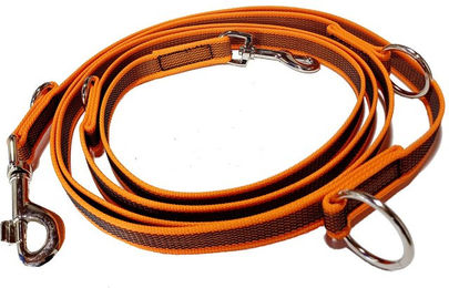 Activity4Dogs Hundeleine für große Hunde aus Nylon in Orange, 3 m lang, wasserabweisend und rutschfest - 2,8 m – Bild 1 von 5