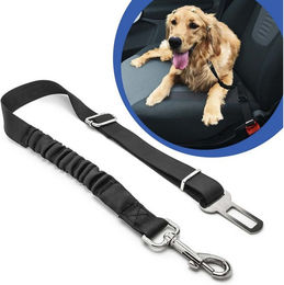 Adapter Universe Sicherheitsgeschirr für Hunde mit Hundesicherheitsgurt aus Nylon Schwarz Größe S – Bild 1 von 13