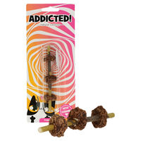 Produktbild von Addicted! Katzenspielzeug Fruchtspieß aus Madnip in Braun - 12 x 2 cm