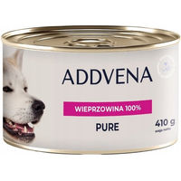 Produktbild von ADDVENA Moist Pure Hund Nassfutter Schwein Monoprotein Getreidefrei Adult 410 g