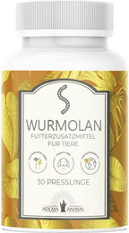 Adema Animal Wurmolan Wurm Presslinge Futterzusatzmittel für alle Altersstufen und Größen 15 Stück – Bild 1 von 3