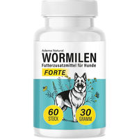 Produktbild von Adema Natural Wormilen Forte Wurmtabletten für Hunde zur Unterstützung des Immunsystems