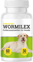 Adema Natural Wormilex Wurmkur Tabletten für Hunde mit pflanzlicher Rezeptur zur Unterstützung der Magen-Darm-Gesundheit 1000 Stück – Bild 1 von 3