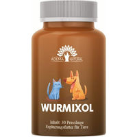 Produktbild von Adema Natural Wurmixol Wurm Presslinge Futterzusatzmittel zur Verdauungshilfe für alle Altersstufen und Größen