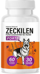 Adema Natural Zeckilen Forte Zecken Tabletten für Hunde – Bild 1 von 3