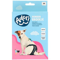 Produktbild von Adori Hundehose Luxe Mini Hundewindel Schwarz XS 30–37 cm