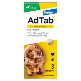 AdTab Kautabletten für Hunde 11-22 kg 3 Stück – Bild 1 von 1