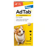Produktbild von AdTab Kautabletten für Hunde 5,5-11 kg 3 Stück