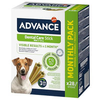 Produktbild von Advance ADS Dental Stick Mini Zahnpflege-Snack für Hunde 360 g - 2 x 360 g