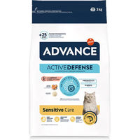 Produktbild von Advance Adult Trockenfutter für Katzen mit Lachs und Reis 3 kg - 3 kg