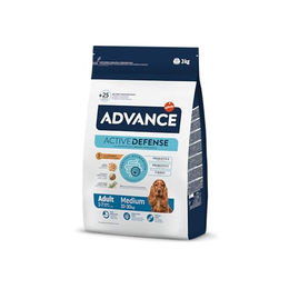 Advance Medium Adult Trockenfutter für Hunde mit Huhn zur Zahnpflege und Immununterstützung 3 kg - 3 kg – Bild 1 von 11