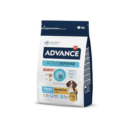 Advance Puppy Sensitive Hundefutter mit Lachs für Welpen 2 x 3 kg - 2 x 3 kg – Bild 1 von 11