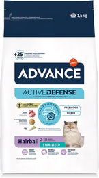 Advance Sterilized Hairball Katzenfutter für adulte Katzen 1,5 kg - 1500 g – Bild 1 von 9