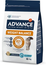Advance Veterinary Diets Weight Balance Katzen Trockenfutter Adult zur Gewichtskontrolle 3 kg - 3 kg – Bild 1 von 6