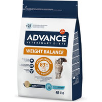 Produktbild von Advance Veterinary Diets Weight Balance Katzen Trockenfutter Adult zur Gewichtskontrolle 3 kg - 3 kg