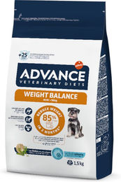 Advance Veterinary Diets Weight Balance Mini Hundefutter für erwachsene kleine Hunde 1,5 kg - 1,5 kg – Bild 1 von 1