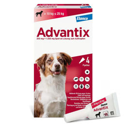 Advantix Spot-On für Hunde 10-25kg 4er Pack – Bild 1 von 1