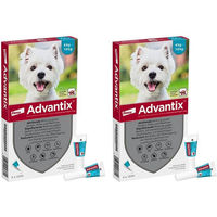 Produktbild von Advantix Spot-On für Hunde 4-10 kg zum Schutz vor Flöhen und Zecken
