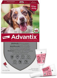 Advantix Spot-On für Hunde mittlerer Rassen gegen Zecken und Flöhe – Bild 1 von 5