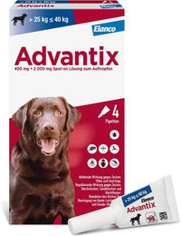 Advantix Spot-On Hund 25-40 kg 4 x 4 ml Lösung – Bild 1 von 1