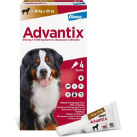 Produktbild von Advantix Spot-On Hund 40-60 kg 4 x 6 ml Lösung