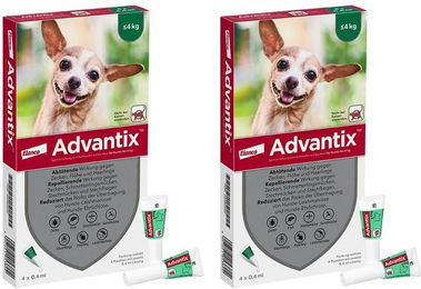 Advantix Spot-On Hund bis 4 kg Schutz gegen Flöhe und Zecken – Bild 1 von 1