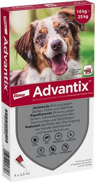 Produktbild von Advantix Spot-on Hund für mittlere Rassen 10-25 kg