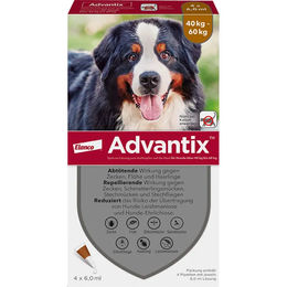 Produktbild von Advantix Spot-On Lösung gegen Zecken und Flöhe für große Hunde 40-60 kg 24 ml