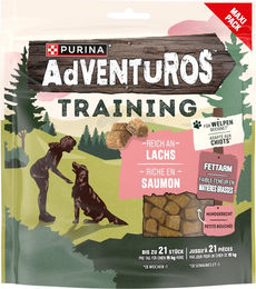 Produktbild von Adventuros Training Treats Lachs Belohnungssnack ohne Farb- und Aromastoffe 250 g