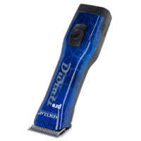 Produktbild von Aesculap Akkuschermaschine Durati Pro Designedition Blau mit Scherkopf GT330 und 1 Akku