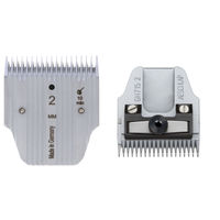 Produktbild von Aesculap Favorita II Scherkopf mit 2 mm kurzen Zähnen aus Edelstahl in Silber
