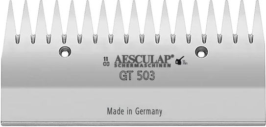 Produktbild von Aesculap Kerbl Gegenkamm-Mäher Zubehör Kamm aus Metall in Silber