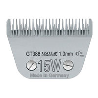 Produktbild von Aesculap Scherkopf Size 15W 1,0 mm aus Edelstahl in Silber