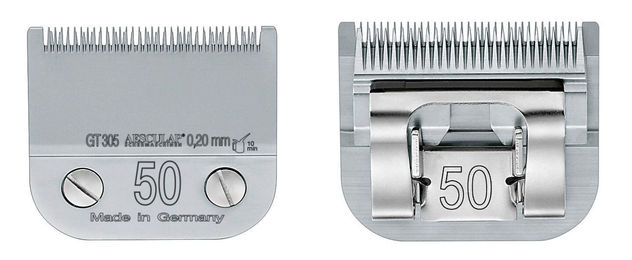 Produktbild von Aesculap Scherkopf Size 50 mit 0,2 mm aus Edelstahl in Silber