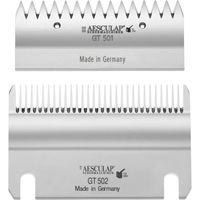 Produktbild von Aesculap Schermesser-Set Econom aus Kohlenstoffstahl mit 15/31 Zähnen und 3mm in Silber