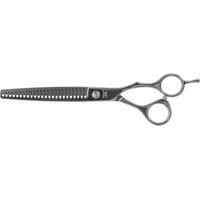 Produktbild von Aesculap Schnitzschere mit gezahnter Klinge aus Edelstahl in Silber
