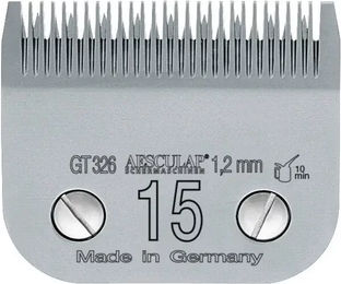 Aesculap Snap On Scherkopf Nr. 15 aus Kohlenstoffstahl für Schermaschinen – Bild 1 von 1