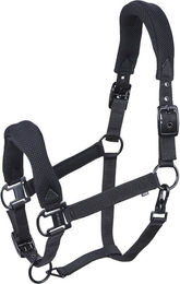Aesthetic Air-Mesh Stallhalfter Schwarz für Warmblut aus Polyester – Bild 1 von 1
