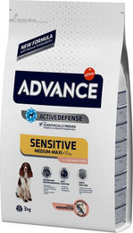 Affinity Advance Sensitive Medium-Maxi Hundefutter Lachs & Reis 12 kg – Bild 1 von 3