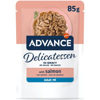 Produktbild von Affinity Advance Veterinary Diets Delicatessen Lachs in Sauce für erwachsene Katzen 24 x 85 g