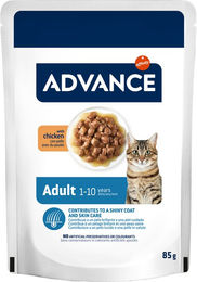 Affinity Advance Veterinary Diets Nassfutter für sterilisierte Katzen Adult Huhn mit Stückchen in Sauce 12 x 85 g – Bild 1 von 4