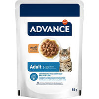 Produktbild von Affinity Advance Veterinary Diets Nassfutter für sterilisierte Katzen Adult Huhn mit Stückchen in Sauce 12 x 85 g