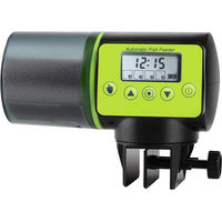 Produktbild von AFKSMILE Fisch-Futterautomat mit Zeitschaltuhr und Display 200ml Schwarz