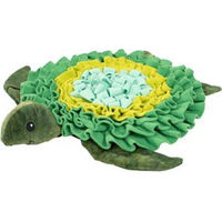 Produktbild von AFP Dig It Schnüffelmatte Meeresschildkröte für Hunde grün Durchmesser 42 cm