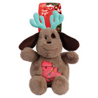 Produktbild von AFP Happy Holidays Hundespielzeug aus Plüsch in Braun