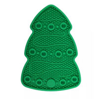 Produktbild von AFP Happy Holidays Leckmatte Weihnachtsbaum für Hunde und Katzen