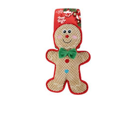AFP Happy Holidays MerryTough Buddy Lebkuchenmann Plüschspielzeug bunt – Bild 1 von 2