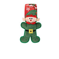 Produktbild von AFP Hundespielzeug Happy Holidays MerryTough Buddy Elf Plüschspielzeug
